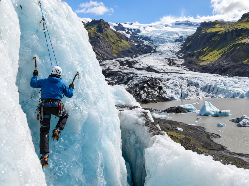 Glacier Hike + Ice Climbing at the Glacier