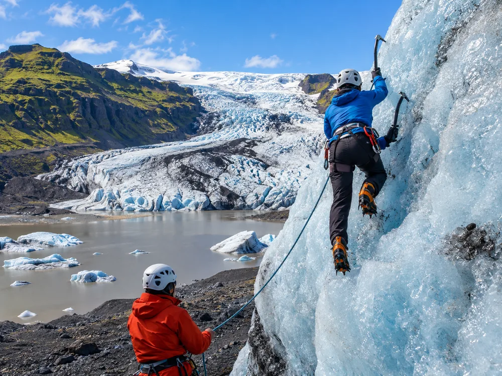 Glacier Hike & Ice Climbing Intro