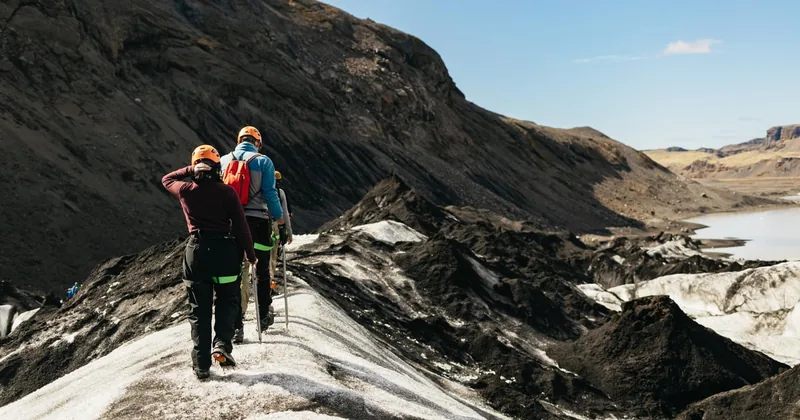 Tröll Glacier Hike on the New Route